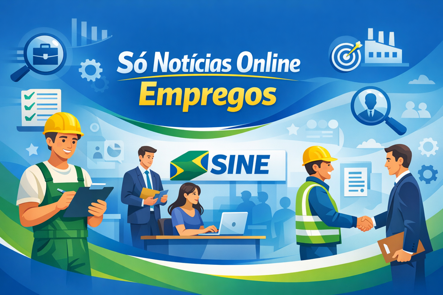 SINE São Gonçalo do Rio Abaixo divulga novas vagas de emprego nesta terça (17); confira a lista completa