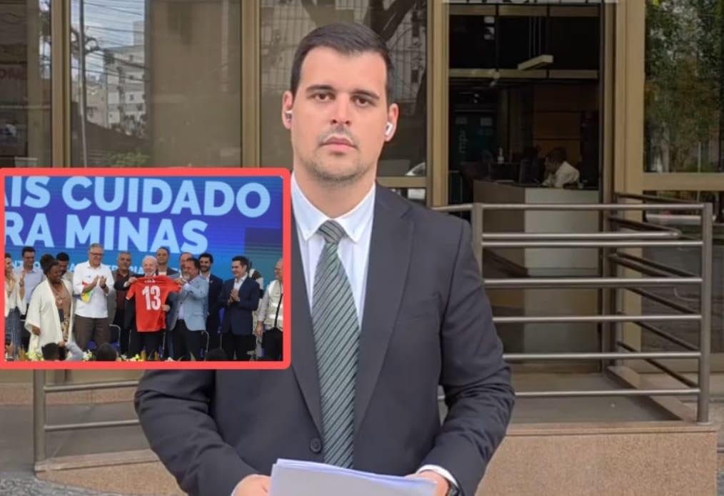 Vídeo: deputado acusa o prefeito Marco Antônio Lage de usar verba pública em Itabira para receber o presidente Lula