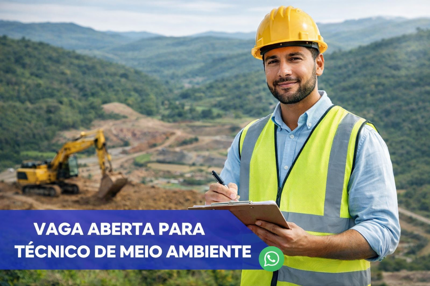Salum Construções abre vaga para Técnico de Meio Ambiente em Conceição do Mato Dentro (MG)