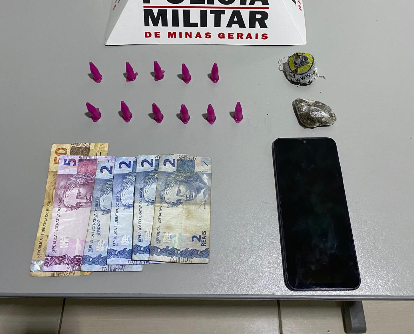 Belo Oriente – PM prende dois homens por tráfico de drogas em São Sebastião de Braúna