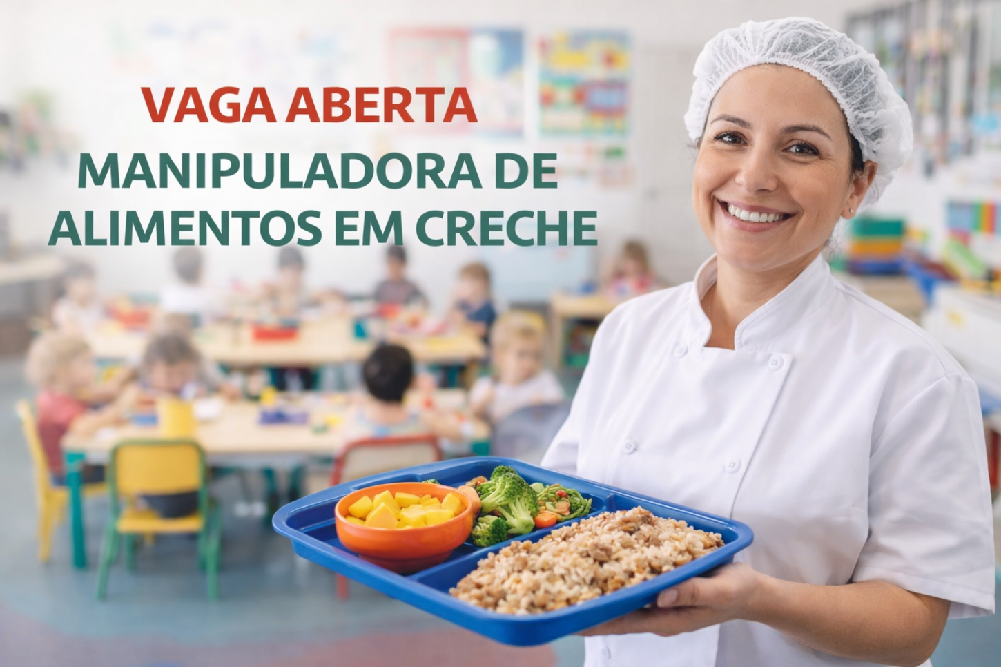 Combem Itabira abre vaga para Manipuladora de Alimentos em creche