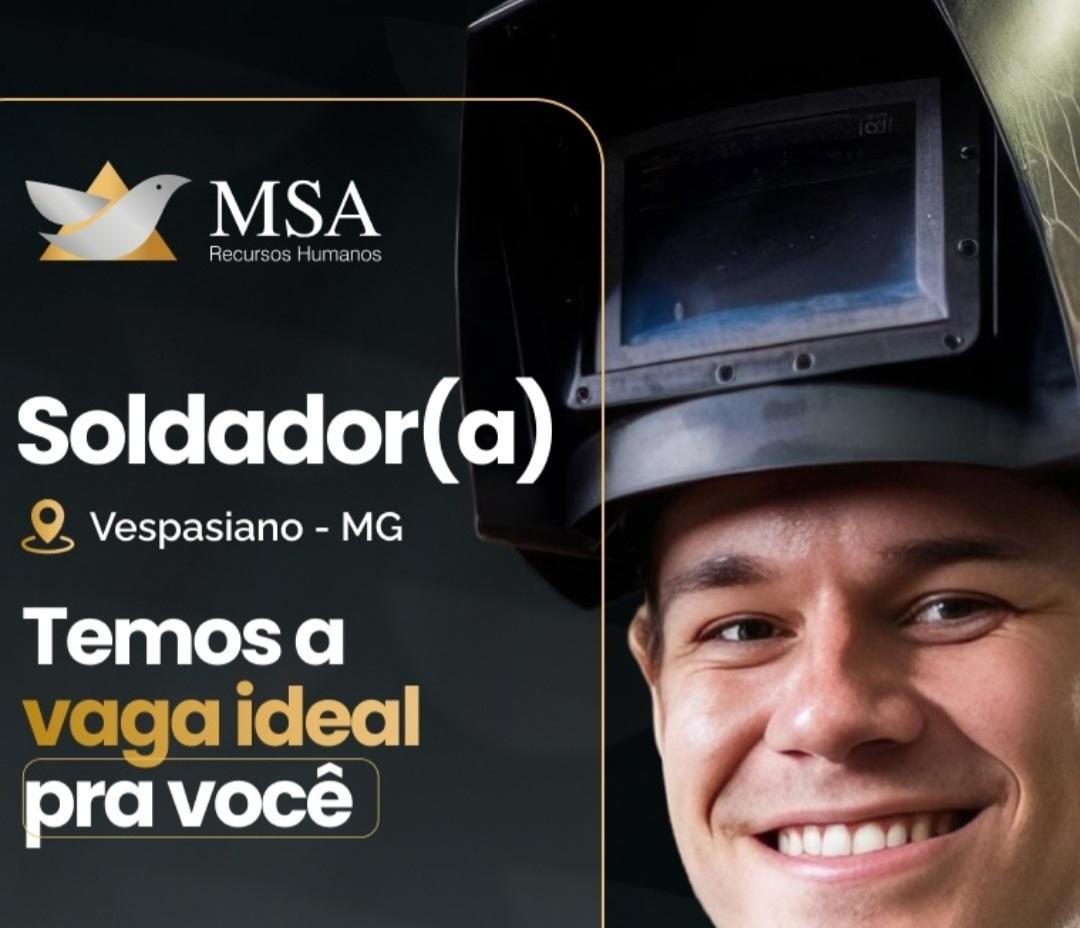 Domine o Fogo e o Aço: Sotreq Abre Vaga para Soldador em Vespasiano!