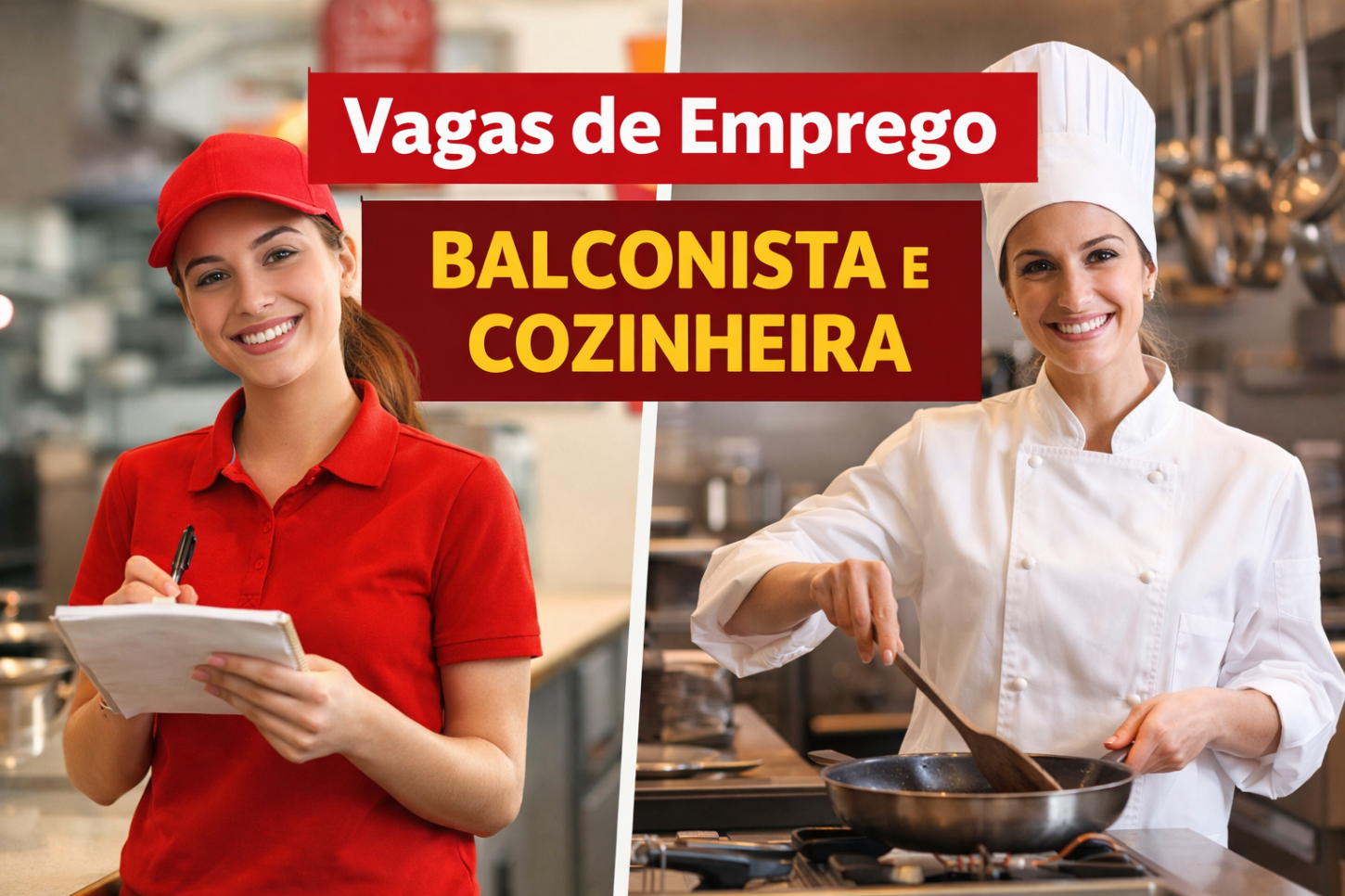 Lanches Avenida abre vagas para Balconista e Cozinheira em Itabira