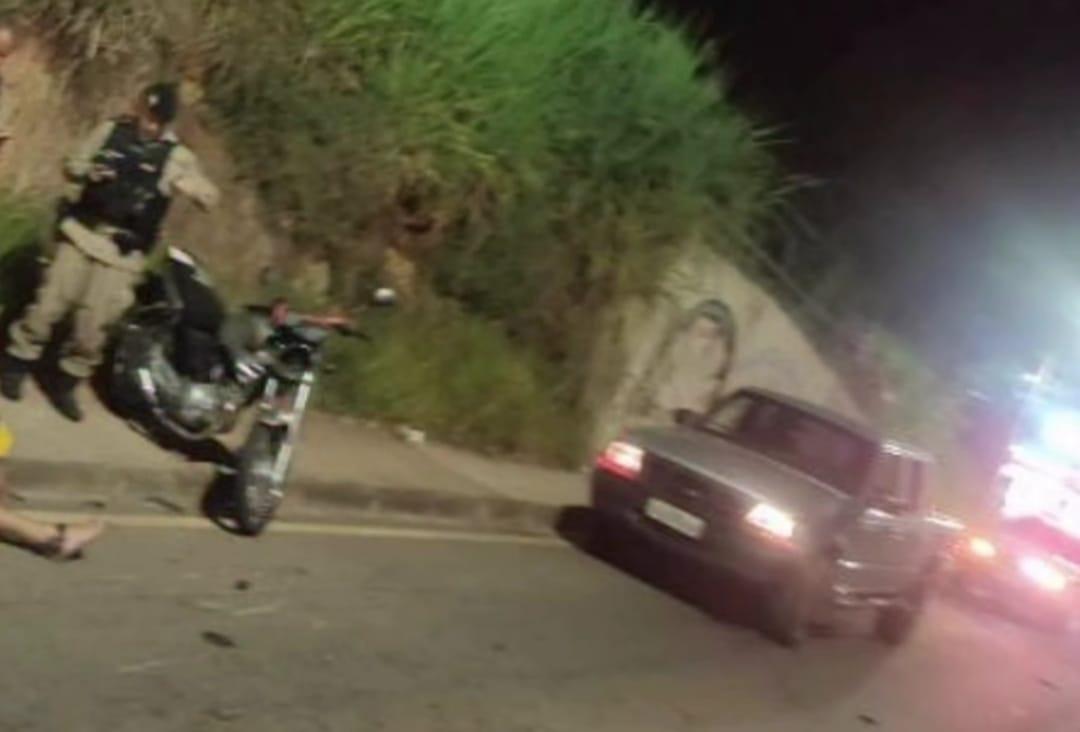Motociclista perde dois dedos em colisão no bairro Hamilton em Itabira