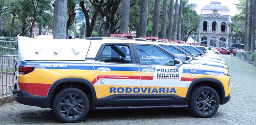 Perseguição em alta velocidade termina com dois presos por direção perigosa em Itabira