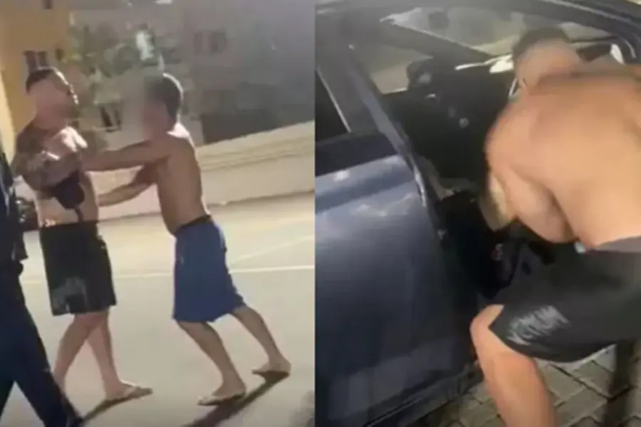 Soldado da PM é preso após agredir mulher e atacar colegas: “Recrutas”. Veja vídeo