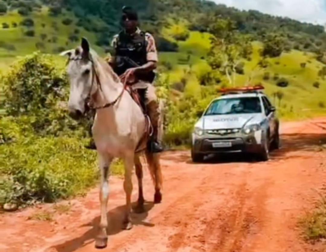 Vídeo: PASSABÉM – Cavalo furtado em Santa Maria de Itabira é recuperado pela Polícia Militar