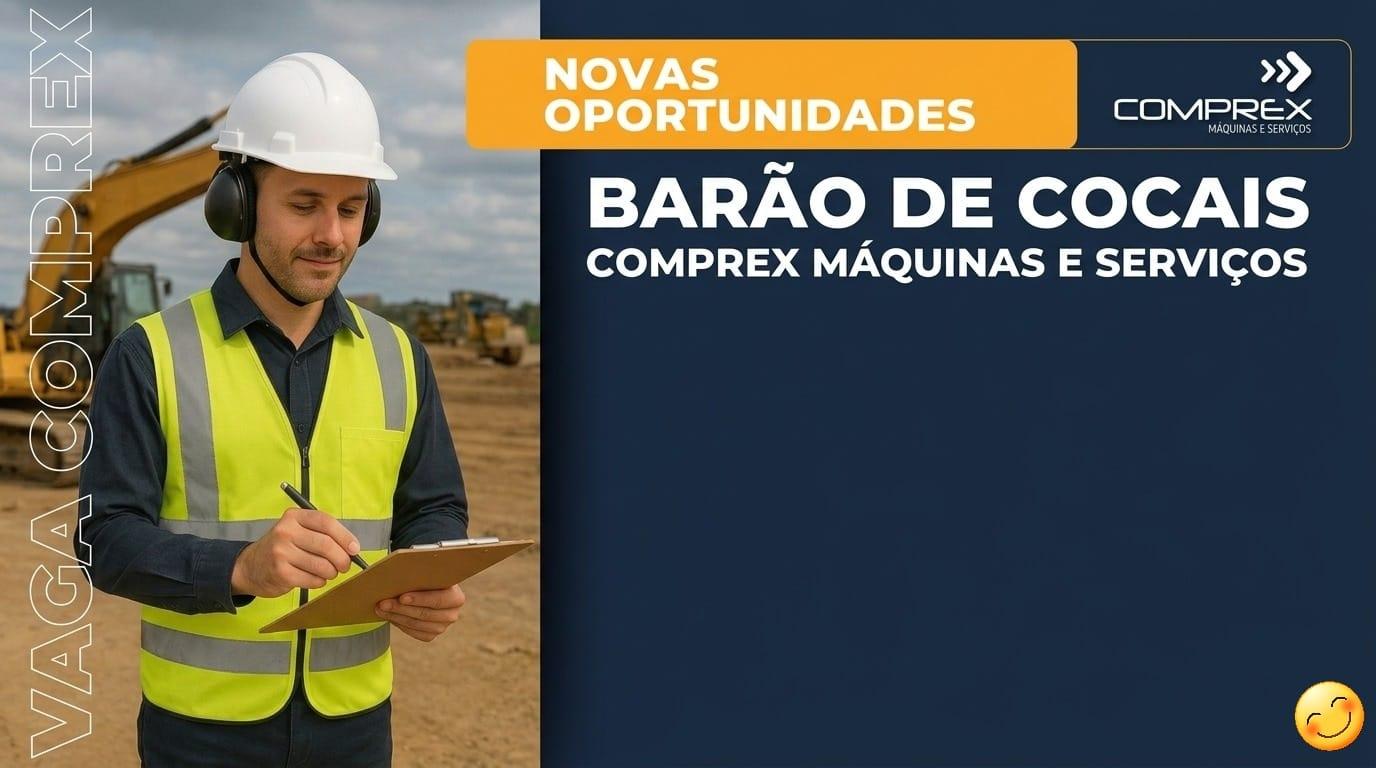 Comprex Abre Processo Seletivo para Diversos Cargos em Barão de Cocais