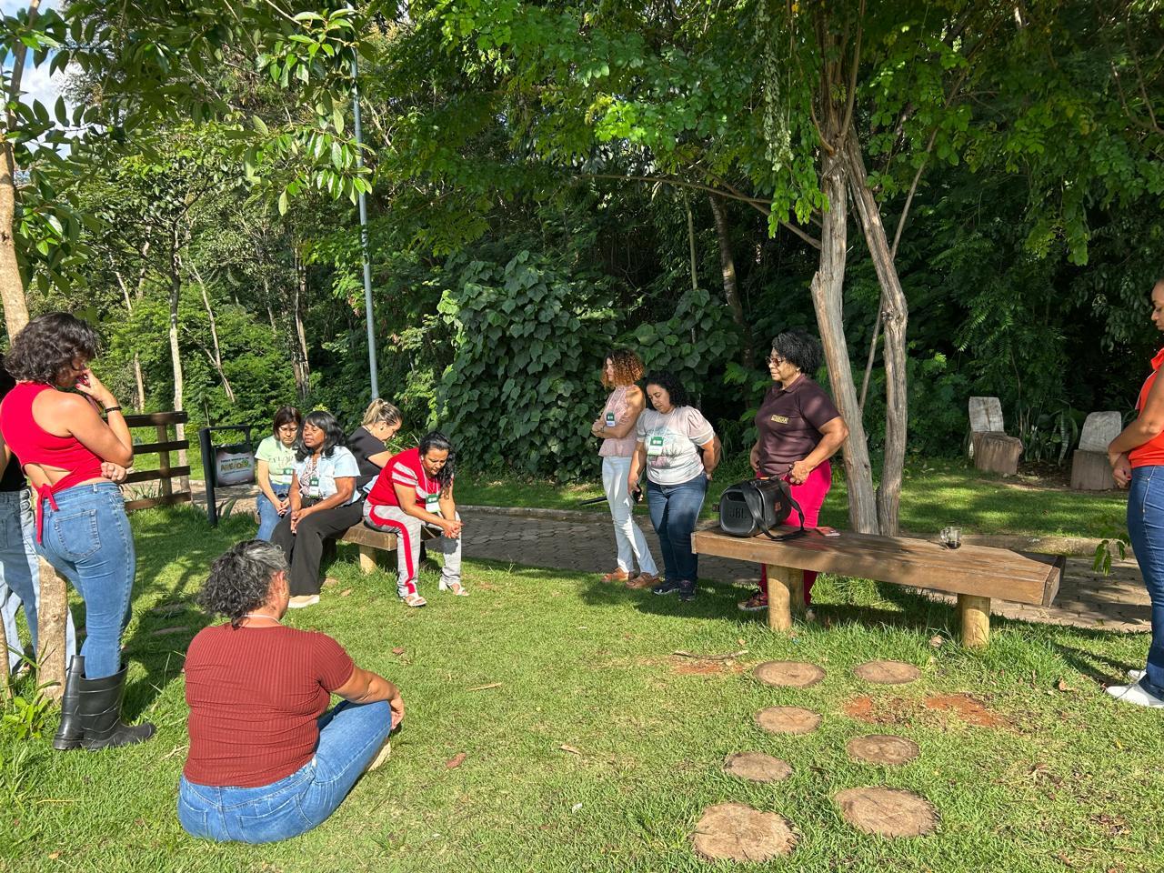 Curso no Parque do Areão
