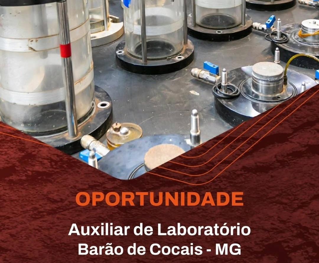 Engenharia em Expansão: Chammas Engenharia abre vaga para Auxiliar de Laboratório em Barão de Cocais 