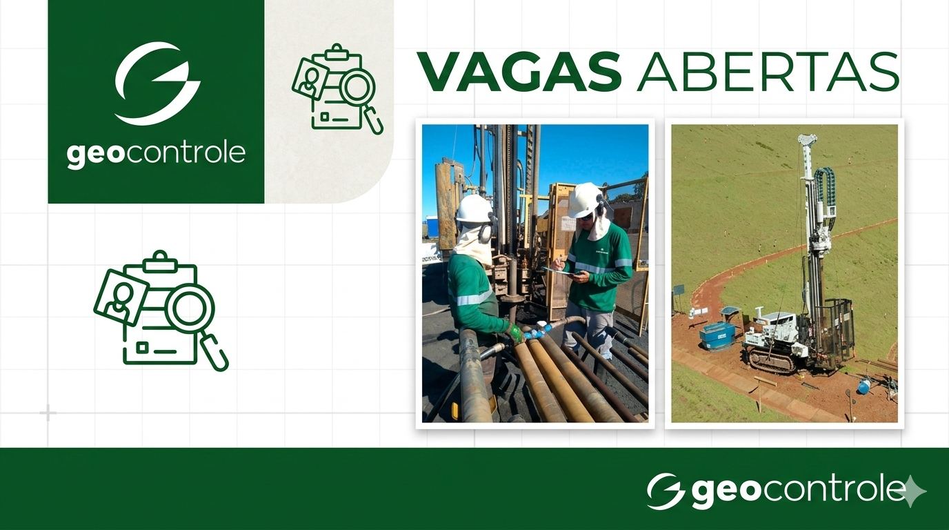 Geocontrole abre seleção para profissionais de sondagem com atuação em todo o Brasil