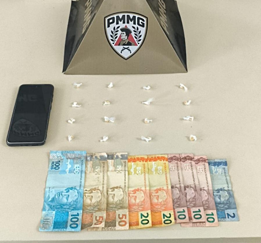 Golpe no Tráfico: PM intercepta comércio de crack no Cruzeiro Celeste em João Monlevade 