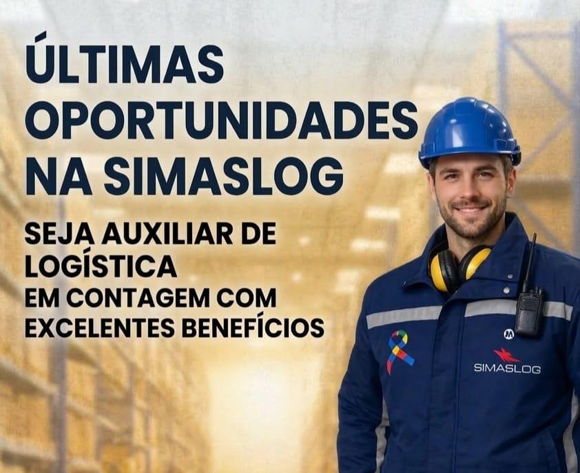 Simaslog abre contratação imediata para o setor logístico em Contagem (MG)
