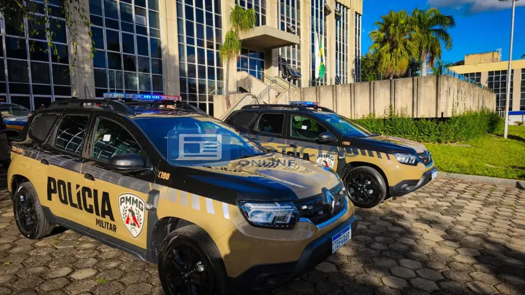 Itabira recebe duas novas viaturas Renault Duster para reforçar policiamento da PM na cidade