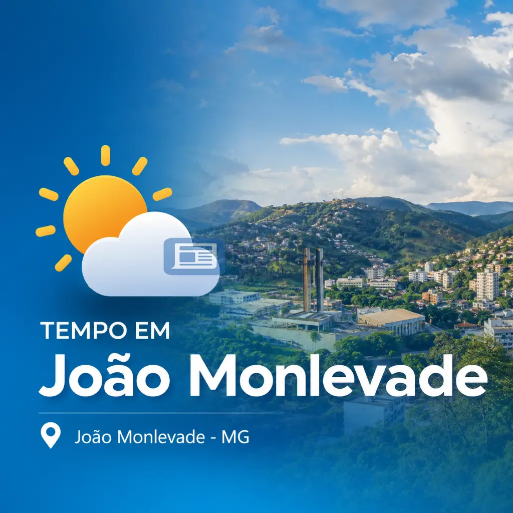 Previsão do tempo em João Monlevade neste domingo (17): sol entre nuvens e máxima de 27°C; semana começa com risco de chuva na segunda