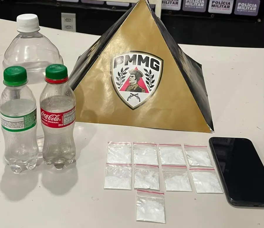 Homem é preso por tráfico de drogas no bairro Pará, em Itabira
