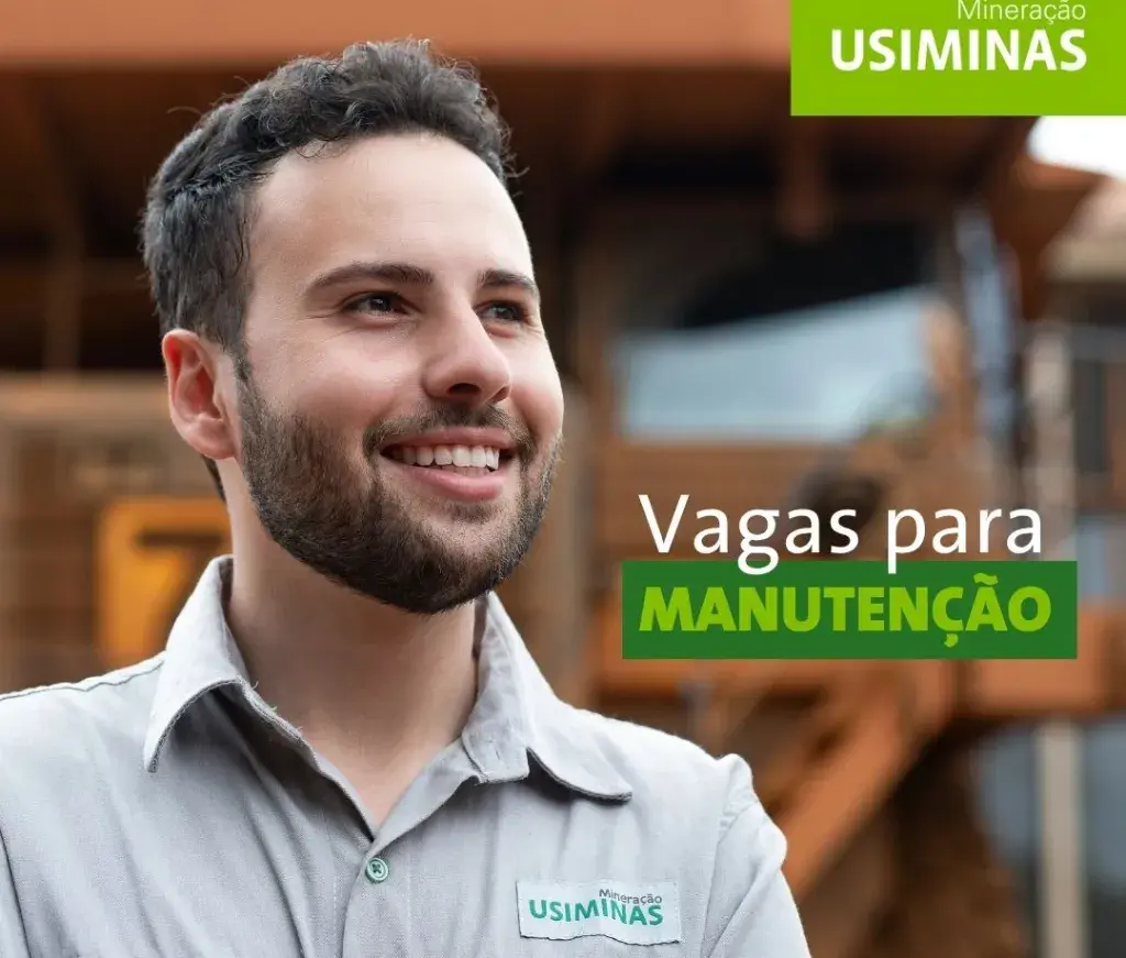 Mineração Usiminas abre vaga para mecânico de manutenção com inscrições até 7 de junho