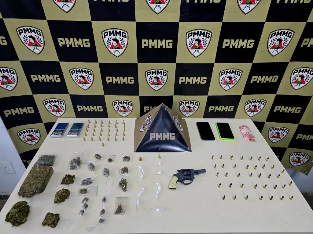 PM prende jovem por tráfico e posse ilegal de arma em João Monlevade