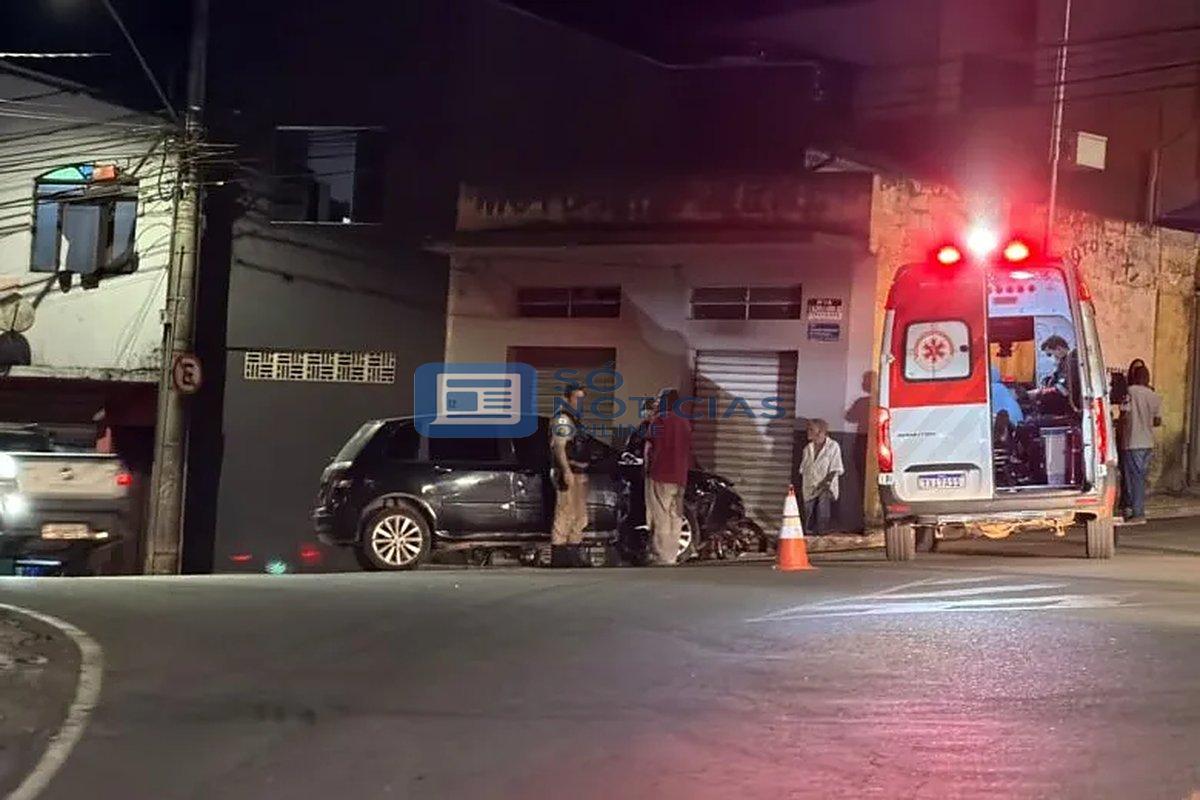 Acidente Itabira: motociclista fica ferido em colisão no Água Fresca; veja o que houve
