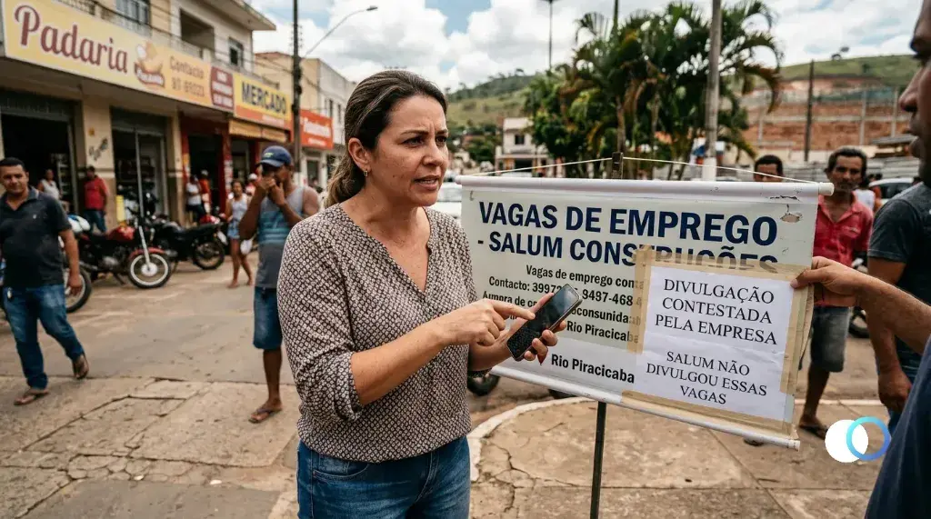 Após repercussão, divulgação de vagas da Salum Construções em Rio Piracicaba é contestada pela empresa