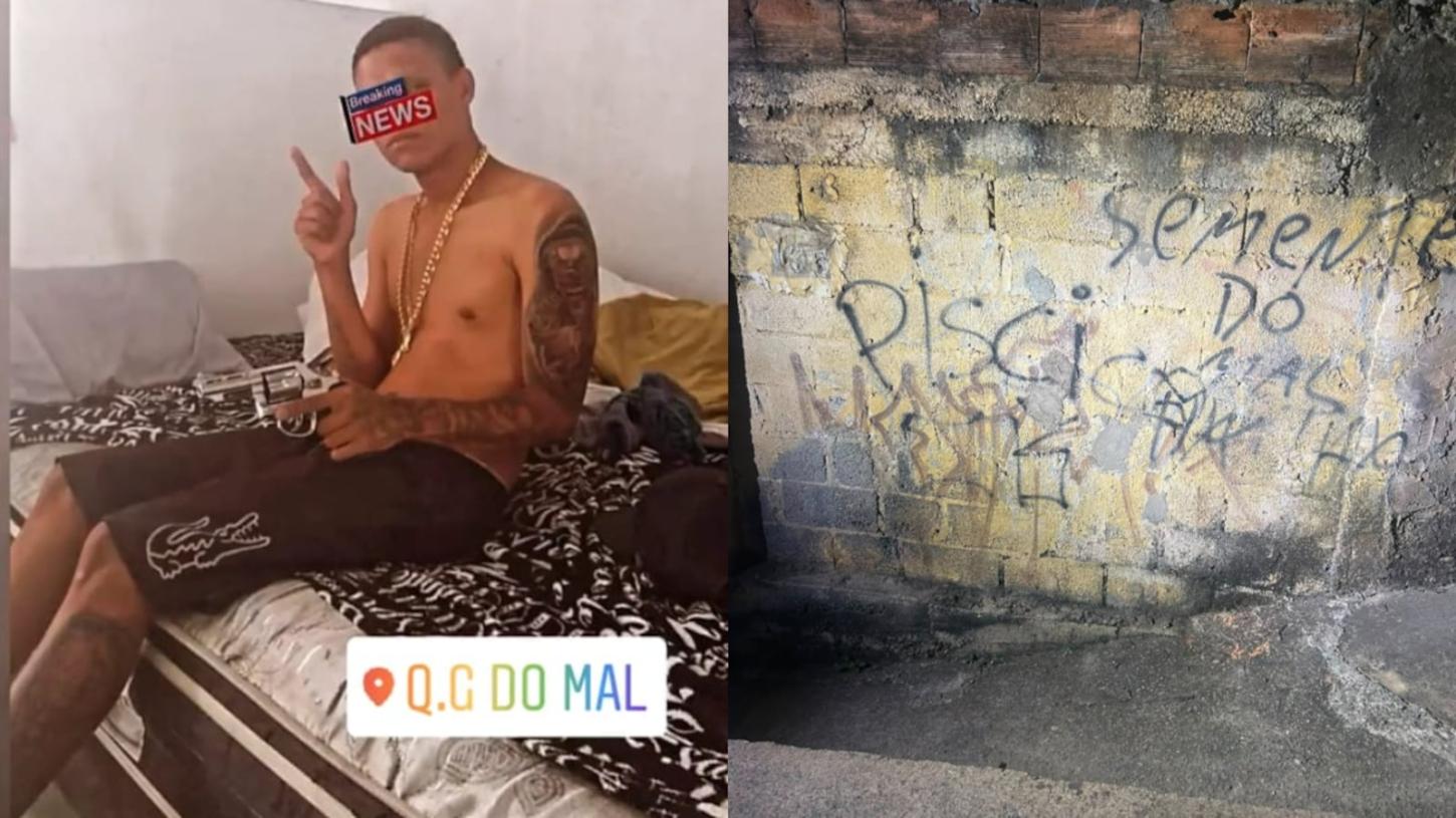 Suspeito apontado como chefe do tráfico morre após confronto com a PM em Vespasiano