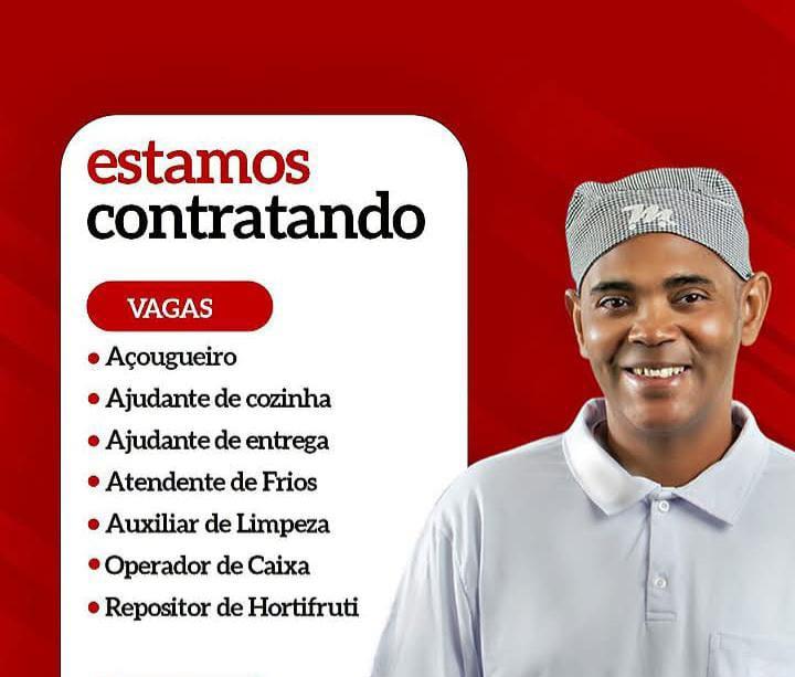 Hiper Comercial Monlevade abre sete vagas de emprego e oferece bolsa de graduação como benefício