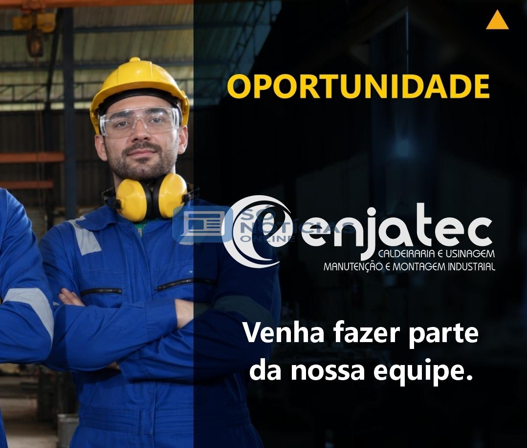 Enjatec, de João Monlevade, abre vagas e realiza entrevistas em Contagem no dia 14/07