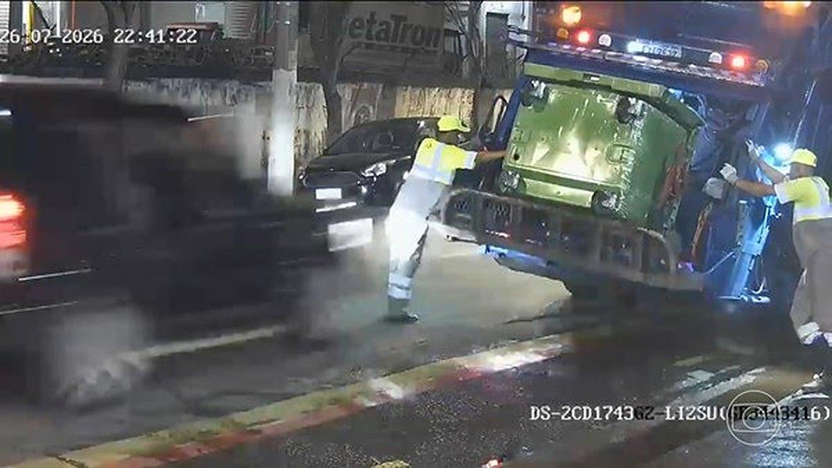 Vídeo - Gari de 19 anos morre atropelado por motorista bêbado em SP