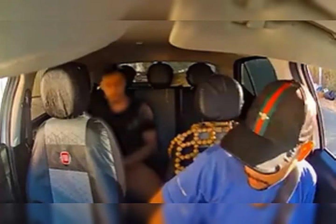 Motorista grava tudo: veja o flagrante durante corrida de app em Nova Serrana