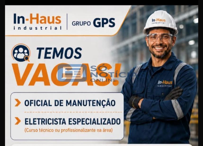 In-Haus Industrial abre vagas de emprego para eletricista no Complexo Mariana
