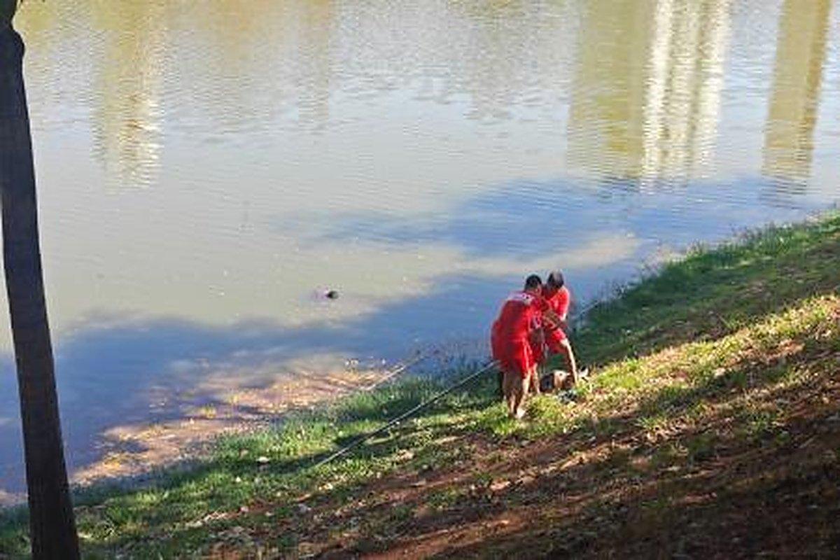 Corpo é encontrado boiando na Barragem Santa Lúcia em BH neste sábado
