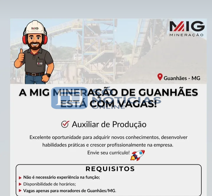 Mineradora abre três vagas na área elétrica — confira os requisitos e como se candidatar