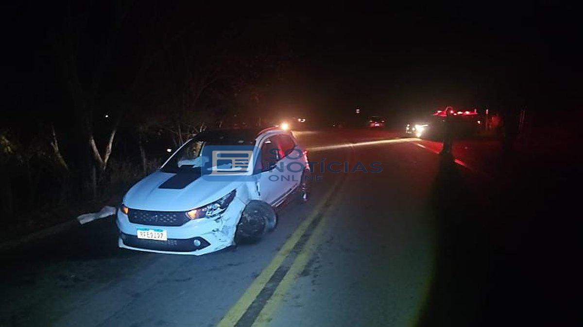 Motorista embriagado é detido após colidir com dois carros na MGC-120 em Santa Maria de Itabira 
