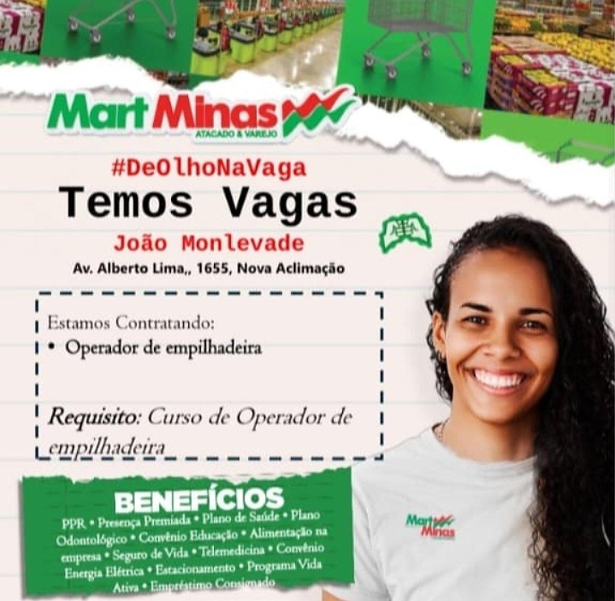 Mart Minas abre vaga em João Monlevade neste sábado (08/08); veja como se candidatar