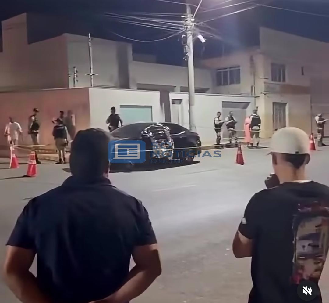 Vídeo - Homem é morto a tiros dentro de carro em Bom Despacho