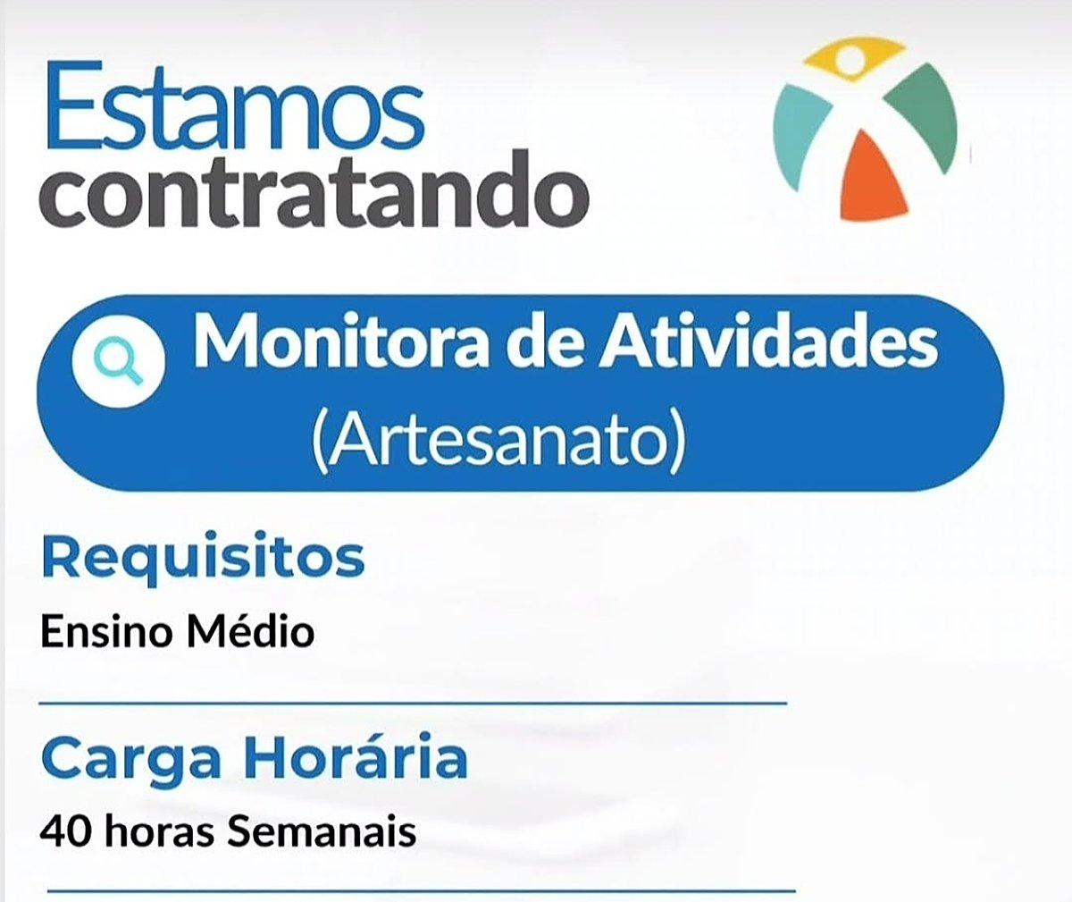 Combem Itabira abre vaga para Monitora de Atividades com jornada de 40 horas semanais