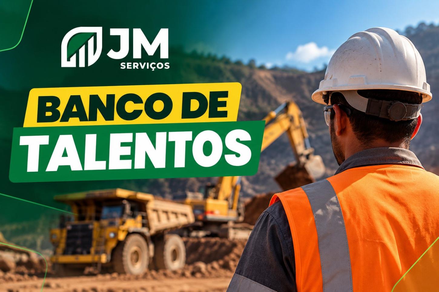 JM Serviços abre banco de talentos para 9 funções em Minas Gerais