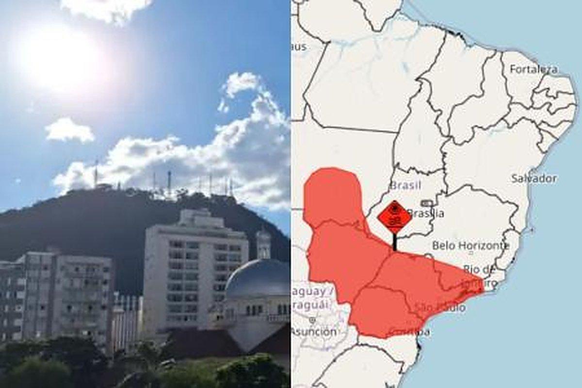 Onda de calor coloca 190 cidades de Minas Gerais em alerta vermelho