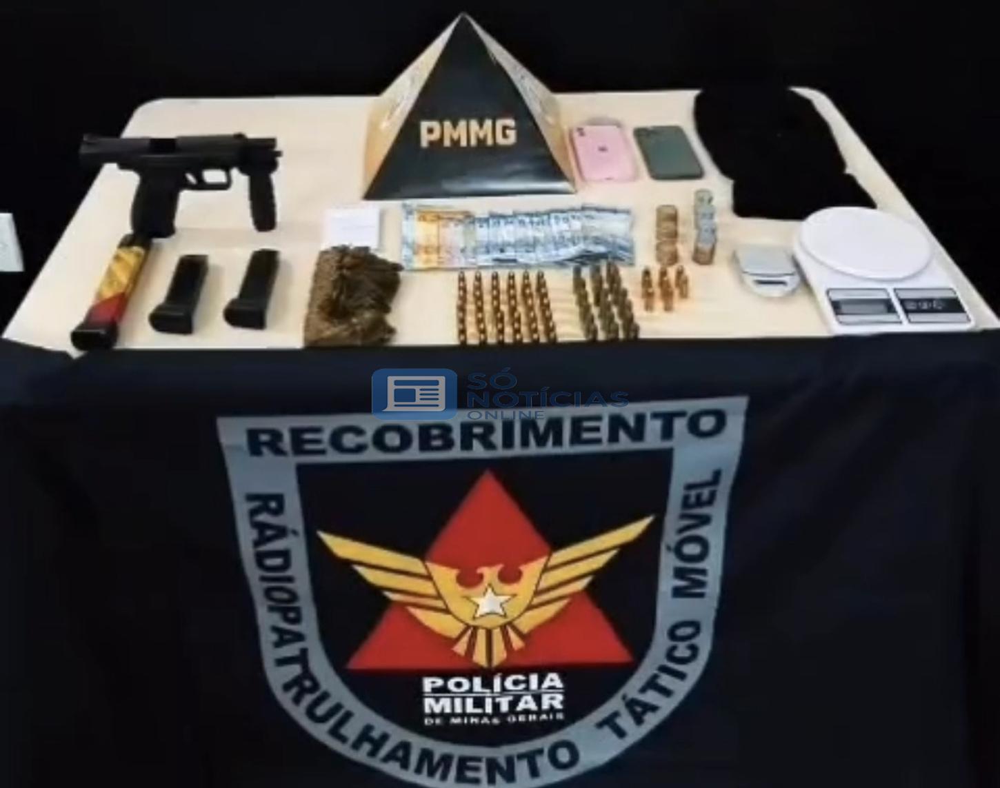 Operação conjunta prende duas pessoas por tráfico em João Monlevade