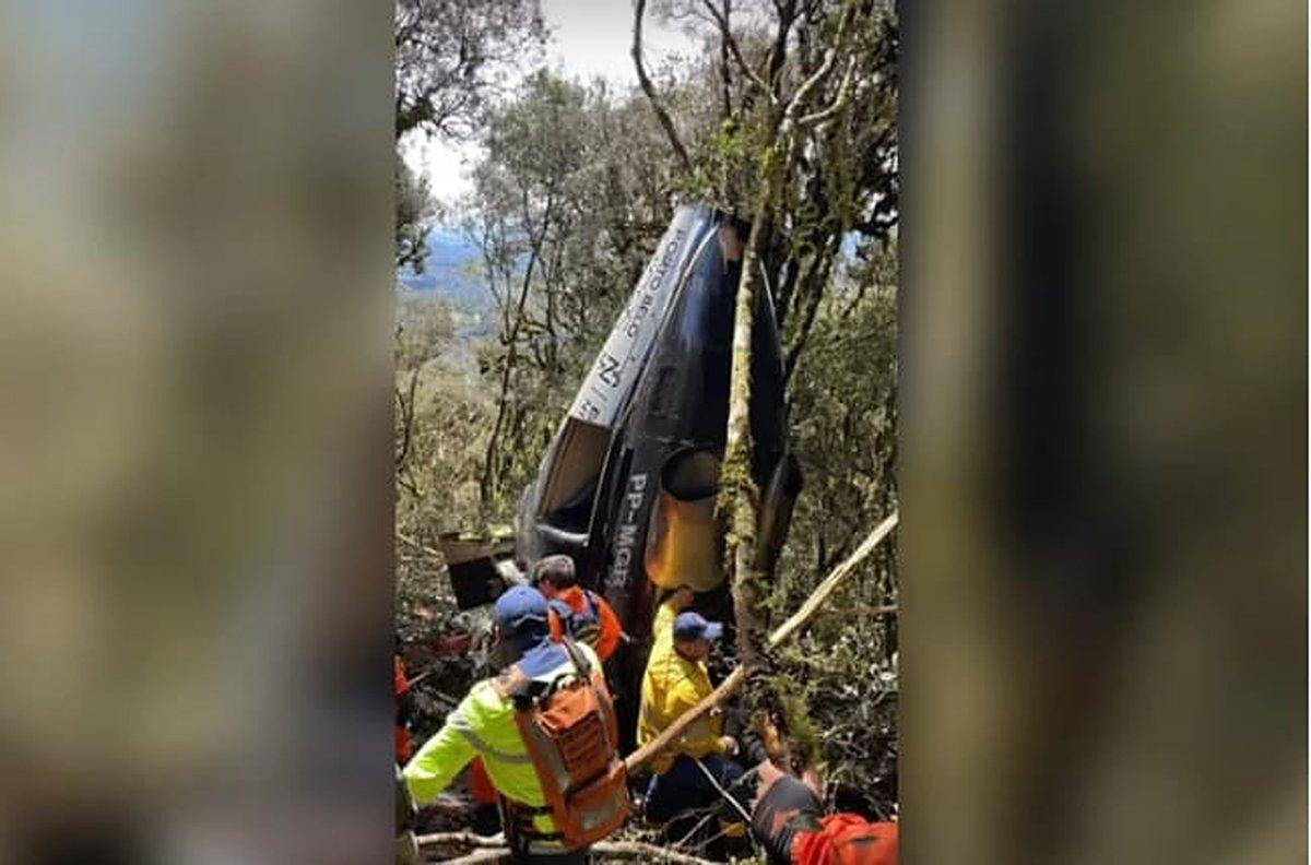 Vídeo - Helicóptero com cantor Rick é encontrado e cinco mortes são confirmadas