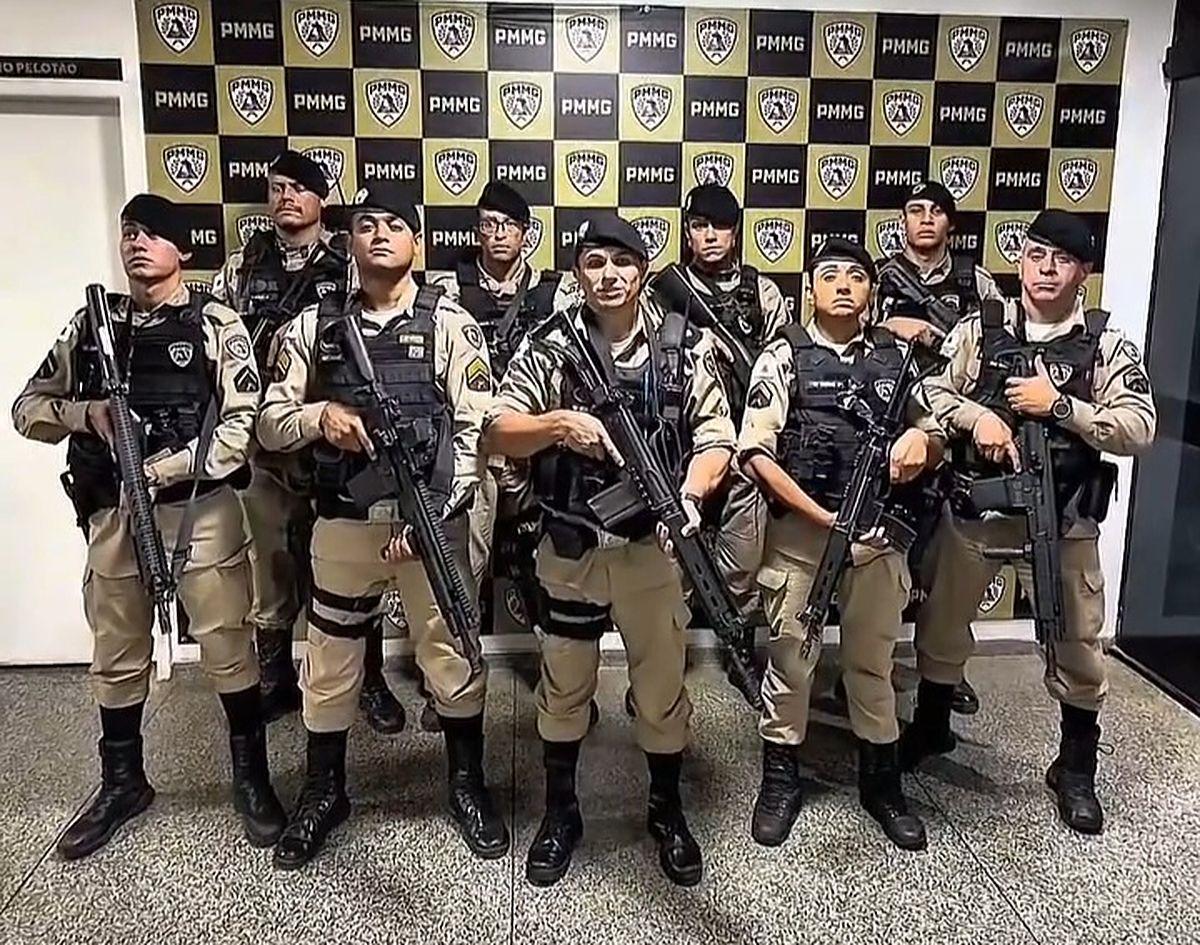 Carro clonado, revólver e colete: o que a PM achou com dupla presa por homicídio em João Monlevade