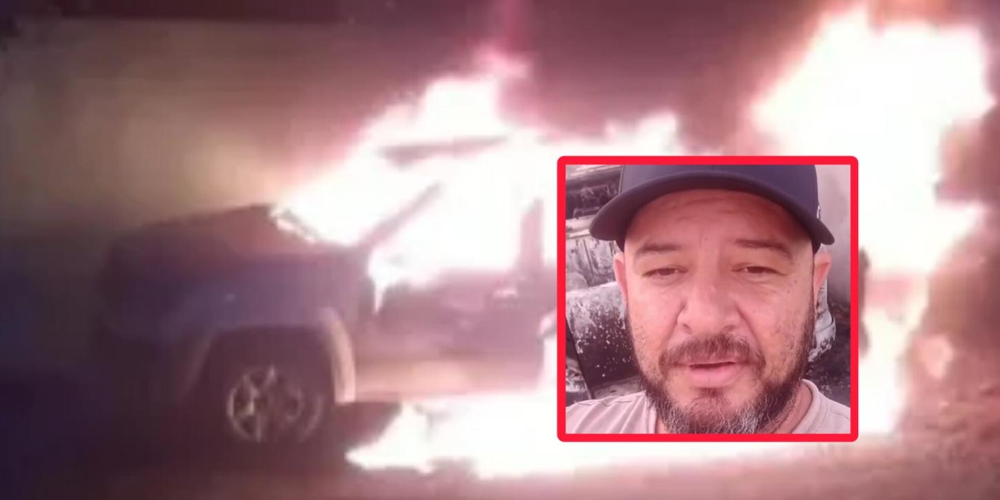 São José do Egito: empresário é morto após ter carro incendiado em carreata pró-Flávio, veja o vídeo 