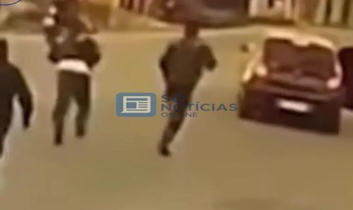 Ataque a tiros em Santa Luzia: homens são baleados com fuzil e pistola no bairro Palmital. Veja o vídeo 