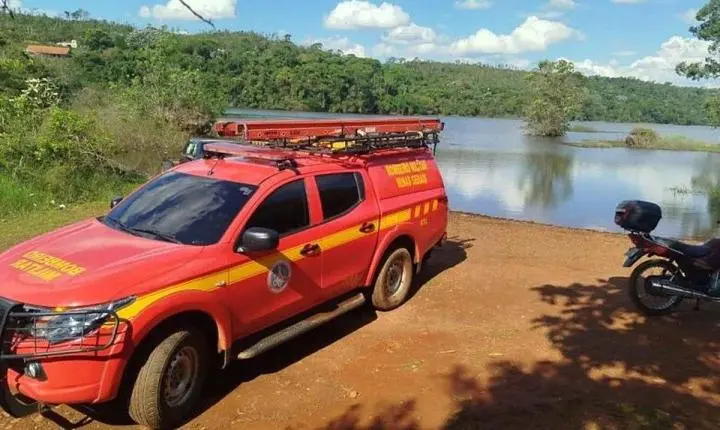 Bombeiros localizam corpo de homem que se afogou na Represa do Peti, em Barão de Cocais