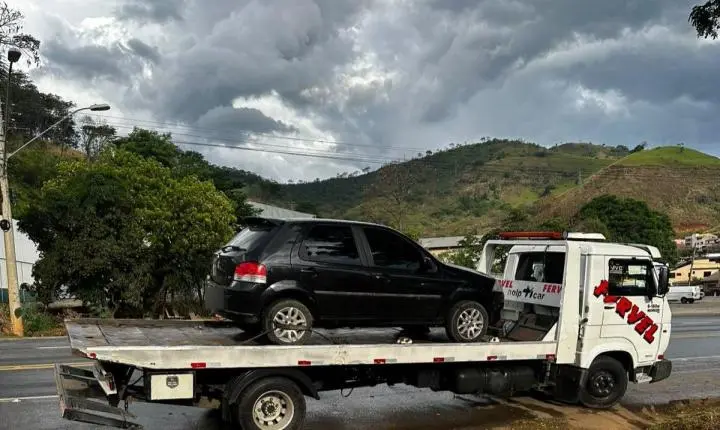 Caratinga: PM apreende veículo adulterado e prende homem de 28 anos