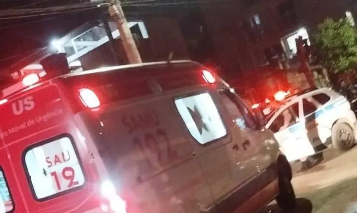 Confusão em família termina com quatro feridos a faca em Itabira; SAMU e Bombeiros foram acionados