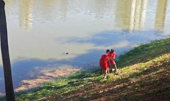 Corpo é encontrado boiando na Barragem Santa Lúcia em BH neste sábado
