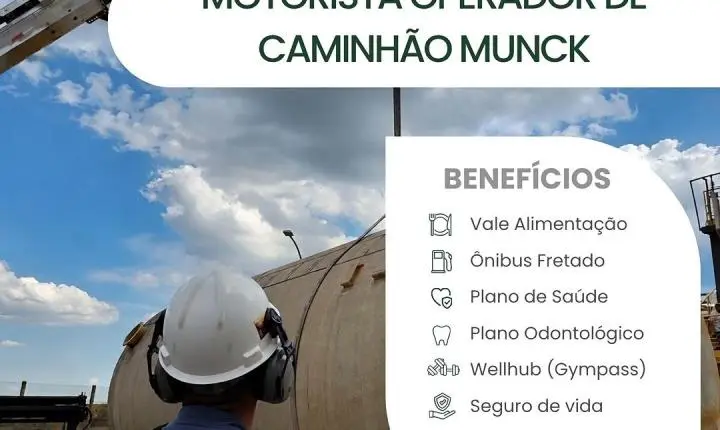 Empresa com mais de 35 anos de mercado abre vaga de emprego em Congonhas com jornada 12x36