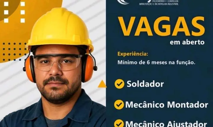 Enjatec abre processo seletivo para profissionais do setor industrial na Grande BH