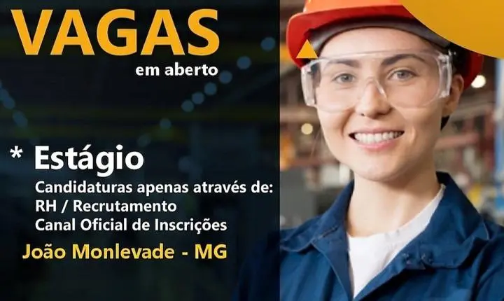 Enjatec abre vaga de estágio no escritório em João Monlevade; veja como se candidatar